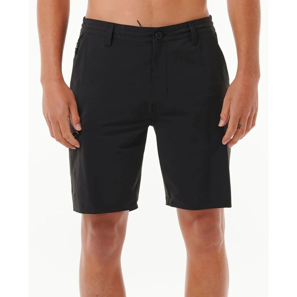 RIP CURL Boardwalk Casual Swim/Lifestyle Short Black Sz 30